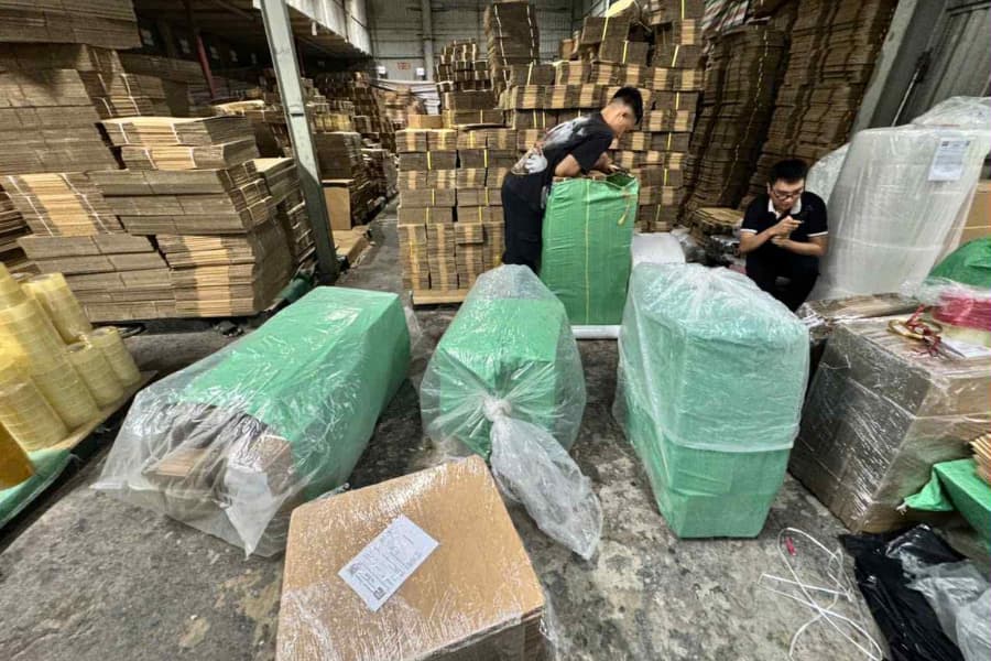 Ảnh: Đóng gói cẩn thận tránh vấn đề khi giao hàng